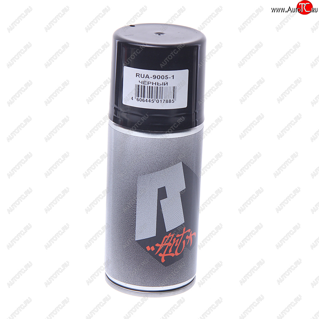 265 р. Краска для граффити черная 210мл Rush Art KUDO KUDO rua-9005.1 KUDO rua-9005.1  с доставкой в г. Пермь