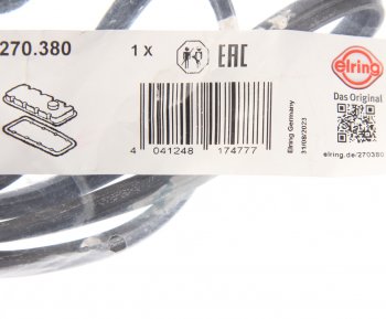 1 099 р. Прокладка крышки клапанной HONDA Accord (02-08) (2.02.4) ELRING ELRING 270.380  с доставкой в г. Пермь. Увеличить фотографию 3