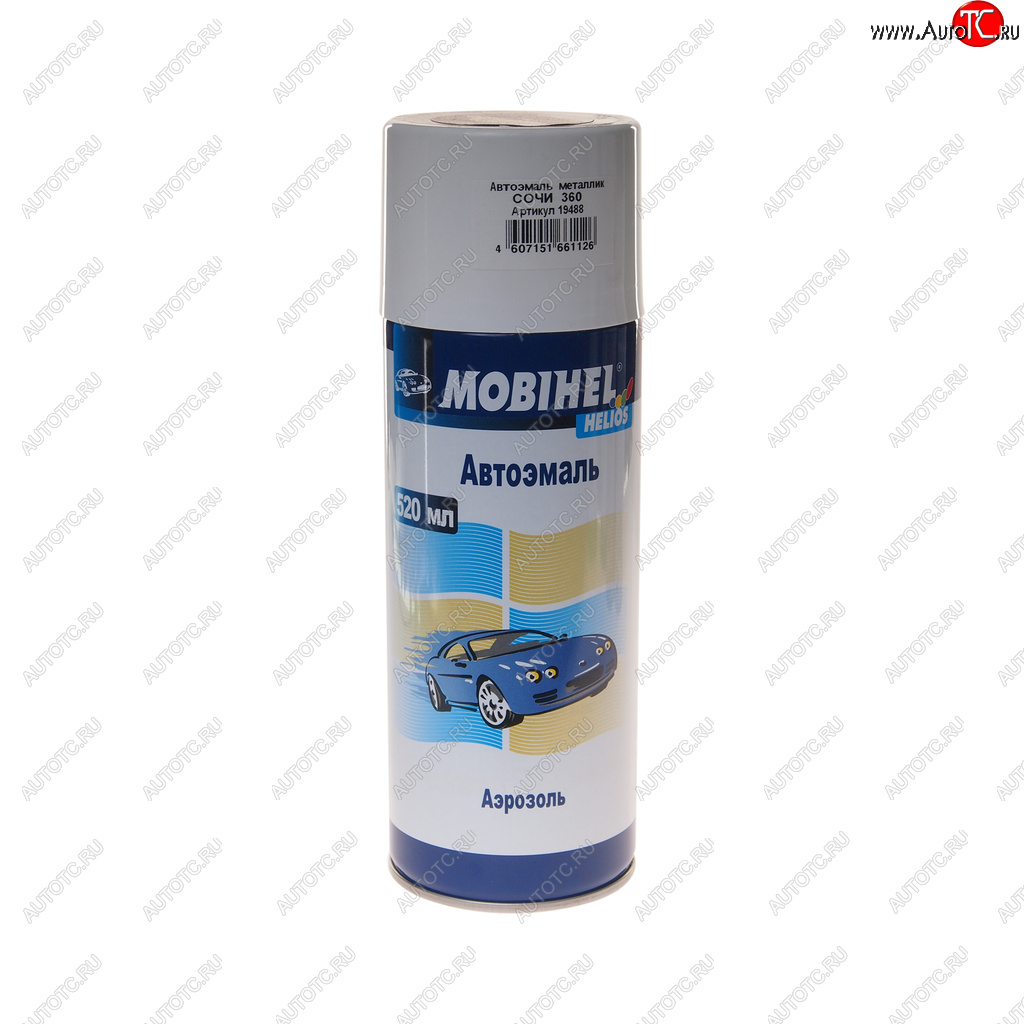 459 р. Краска 360 сочи металлик аэрозоль 520мл Helios MOBIHEL MOBIHEL 41948802а MOBIHEL 41948802а  с доставкой в г. Пермь