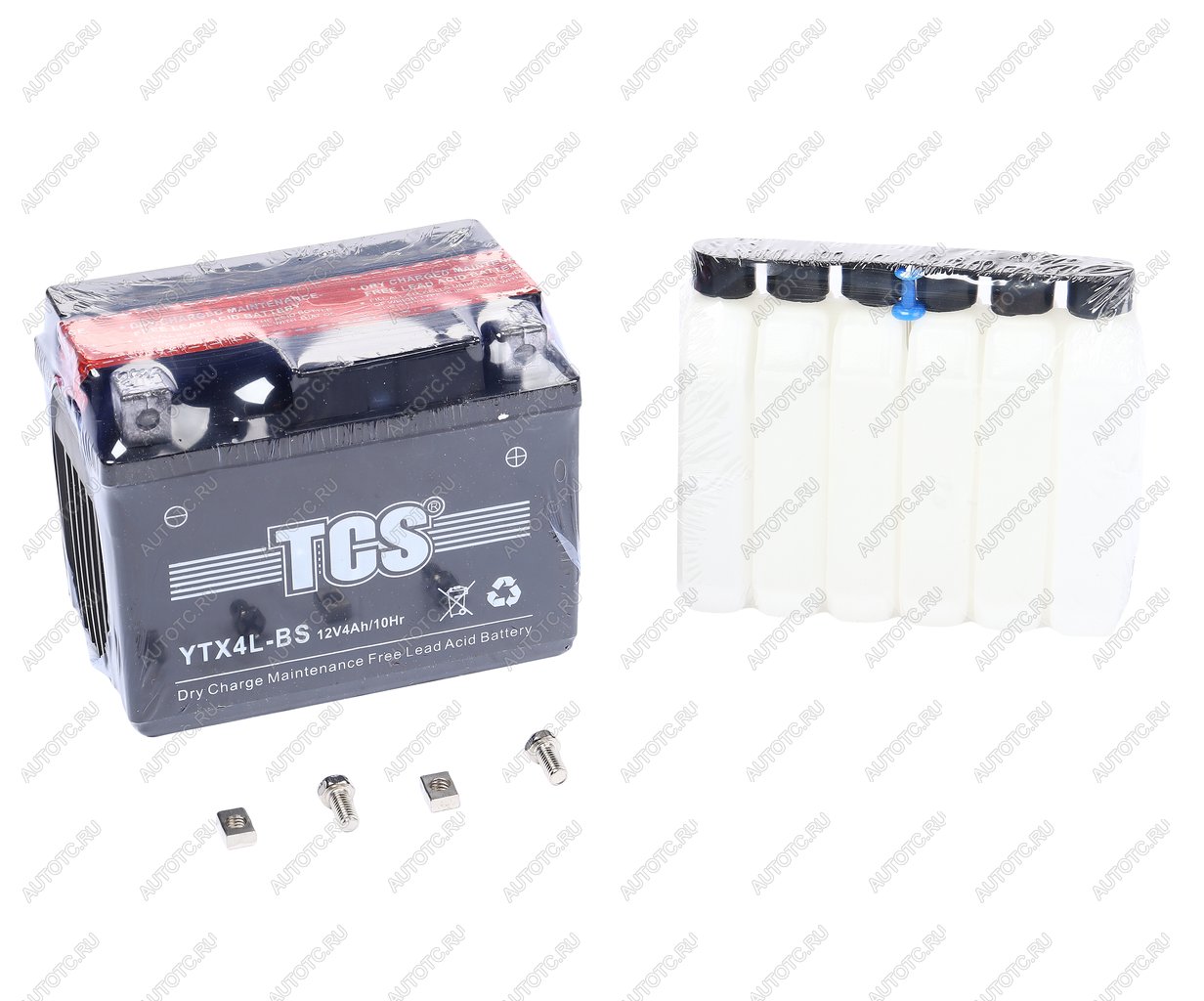 1 699 р. Аккумулятор TCS AGM 4Ач TCS 6ст4 ytx4l-bs  с доставкой в г. Пермь