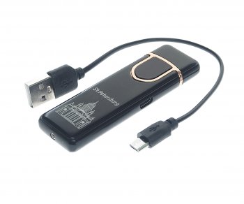 459 р. Зажигалка электронная с зарядкой от USB NO NAME а05-с25  с доставкой в г. Пермь. Увеличить фотографию 2