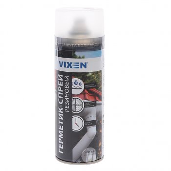 479 р. Герметик с резиной аэрозоль 520мл VIXEN VIXEN vx-90200  с доставкой в г. Пермь. Увеличить фотографию 1