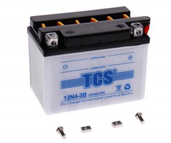 1 499 р. Аккумулятор TCS 4Ач TCS 6ст4 12n4-3b  с доставкой в г. Пермь. Увеличить фотографию 2