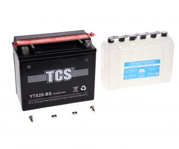 7 449 р. Аккумулятор TCS AGM 20Ач TCS 6ст20 ytx20-bs  с доставкой в г. Пермь. Увеличить фотографию 1