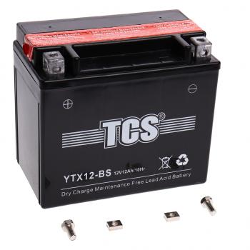 3 499 р. Аккумулятор TCS AGM 12Ач TCS 6ст12 ytx12-bs  с доставкой в г. Пермь. Увеличить фотографию 2