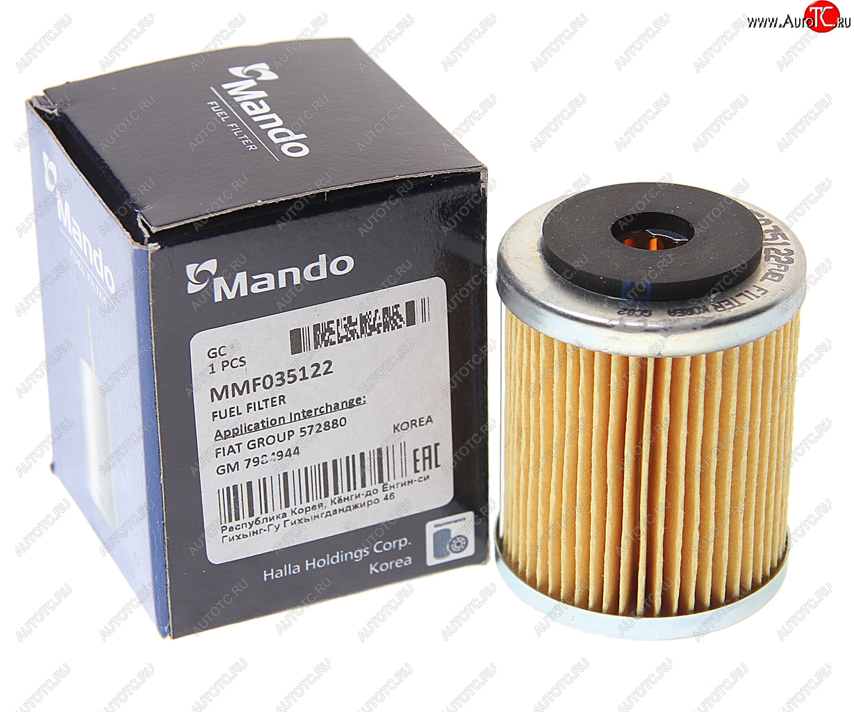449 р. Фильтр топливный MAN Bus (для отопителя Webasto) MANDO MANDO mmf035122  с доставкой в г. Пермь