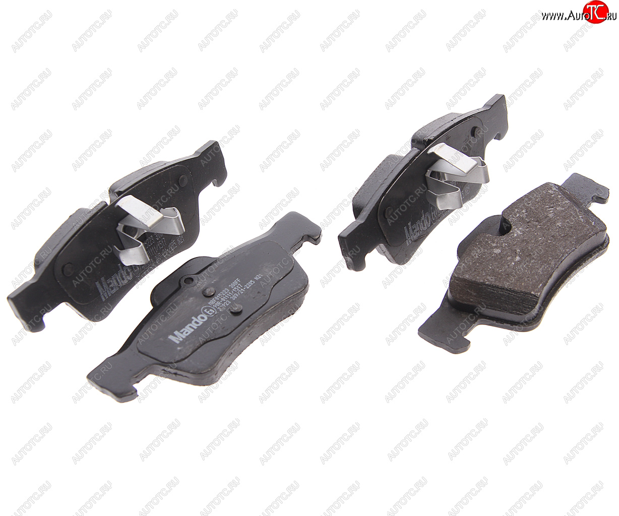 2 599 р. Колодки тормозные MERCEDES ML (W164),GL (X164),R (W251) задние (4шт.) MANDO MANDO mbf015223  с доставкой в г. Пермь