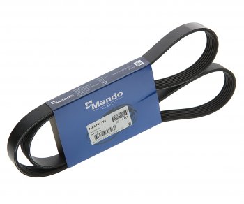 349 р. Ремень приводной поликлиновой 6PK1376 MANDO MANDO mb6pk1376 MANDO mb6pk1376  с доставкой в г. Пермь. Увеличить фотографию 1