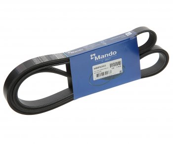 1 599 р. Ремень приводной поликлиновой 6PK2563 MITSUBISHI Outlander (06-) MANDO MANDO mb6pk2563  с доставкой в г. Пермь. Увеличить фотографию 1