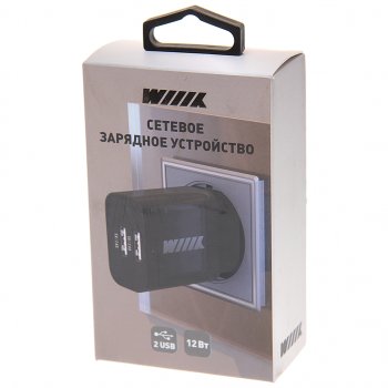 339 р. Устройство зарядное в розетку 2 USB 12V WIIIX WIIIX unn-1-2-03  с доставкой в г. Пермь. Увеличить фотографию 2