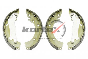 1 299 р. Колодки тормозные задние барабанные (4шт.) KORTEX Hyundai Solaris RBr хэтчбэк дорестайлинг (2010-2014)  с доставкой в г. Пермь. Увеличить фотографию 3