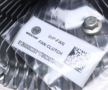 64 999 р. Вискомуфта SHACMAN SHAANXI X6000 дв.WP13.480E501 привода вентилятора (с крыльчаткой) OE SHACMAN 612600062253  с доставкой в г. Пермь. Увеличить фотографию 3