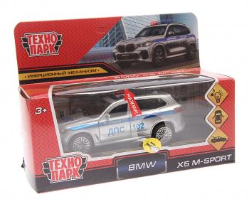 1 599 р. Модель автомобиля BMW X5M-Sport металлическая (свет, звук) ТЕХНОПАРК ТЕХНОПАРК x5-12slpol-sr  с доставкой в г. Пермь. Увеличить фотографию 1