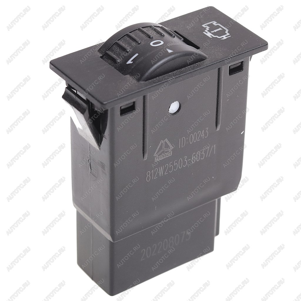 1 129 р. Переключатель SITRAK регулировки оборотов двигателя OE SITRAK 812w255036037  с доставкой в г. Пермь