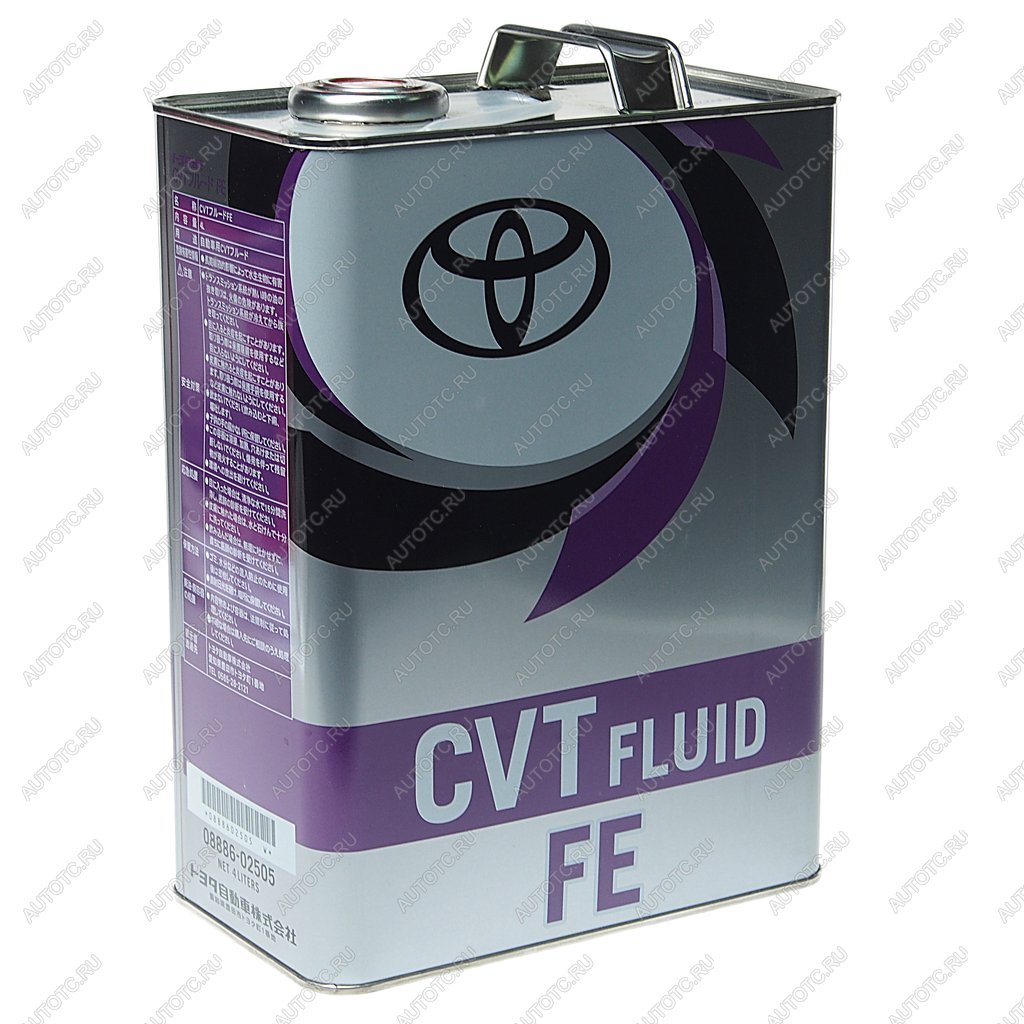 7 799 р. Масло трансмиссионное TOYOTA Genuine CVT Fluid FE 4л OE TOYOTA 08886-02505  с доставкой в г. Пермь