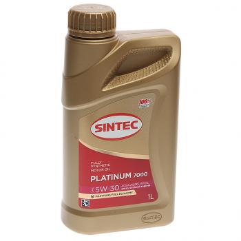 669 р. Масло моторное Platinum 7000 A5B5 5W30 синт.1л SINTEC SINTEC 600157  с доставкой в г. Пермь. Увеличить фотографию 1