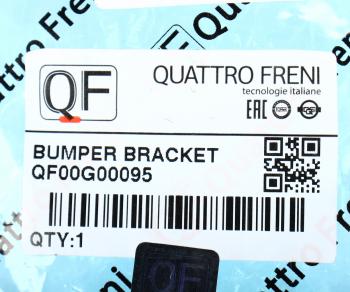 659 р. Кронштейн бампера NISSAN Qashqai (15-) переднего правый QUATTRO FRENI QUATTRO FRENI qf00g00095  с доставкой в г. Пермь. Увеличить фотографию 3
