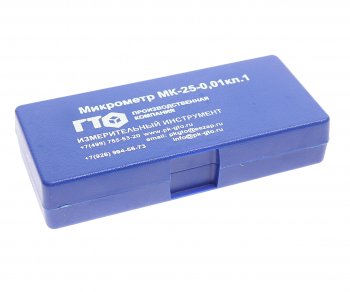 2 099 р. Микрометр 0-25мм 0.01мм в футляре SOVIS SOVIS svs mk 0-25  с доставкой в г. Пермь. Увеличить фотографию 3