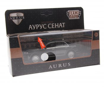 1 999 р. Модель автомобиля AURUS металлическая (свет, звук) ТЕХНОПАРК ТЕХНОПАРК senat-13sl-bk  с доставкой в г. Пермь. Увеличить фотографию 1