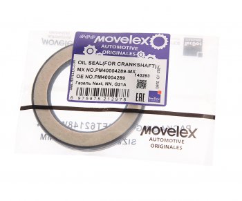 639 р. Сальник коленвала ГАЗель Next,NN дв.G21A передний MOVELEX MOVELEX pm40004289-mx  с доставкой в г. Пермь. Увеличить фотографию 3