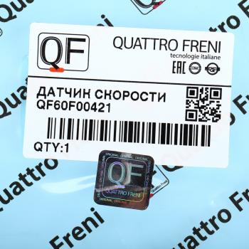 2 099 р. Датчик АБС MERCEDES (W216) колеса заднего QUATTRO FRENI QUATTRO FRENI qf60f00421  с доставкой в г. Пермь. Увеличить фотографию 5