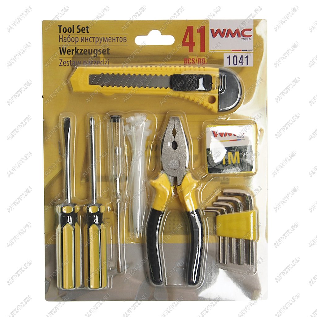 479 р. Набор инструментов 41 предмет WMC TOOLS WMC TOOLS wmc-1041  с доставкой в г. Пермь