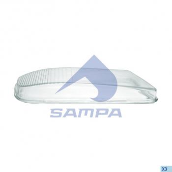 1 129 р. Стекло фары противотуманной MAN TGX (08-) правой SAMPA SAMPA 022.033  с доставкой в г. Пермь. Увеличить фотографию 1