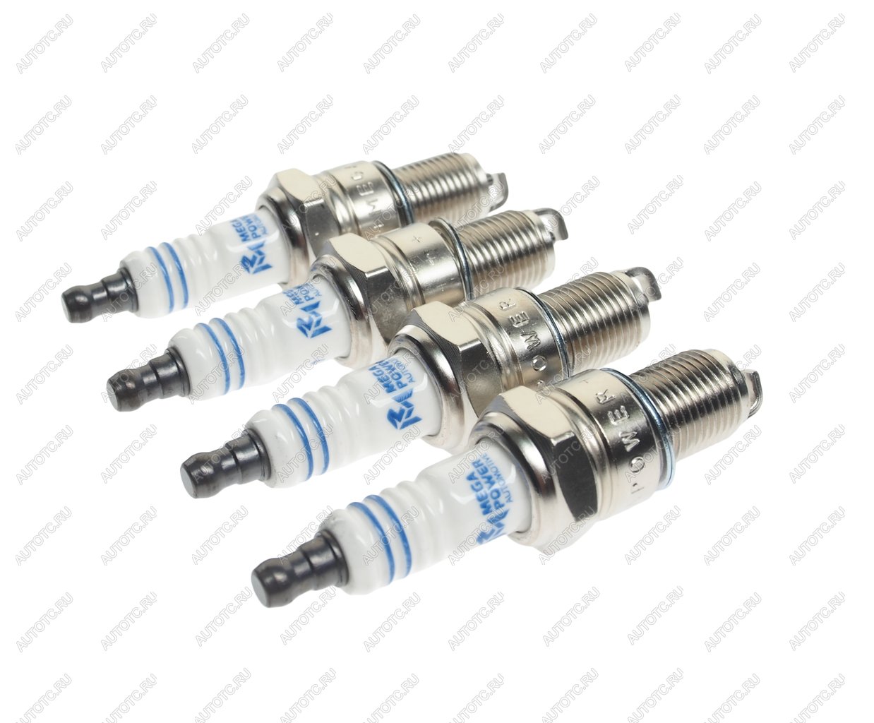 499 р. Свеча зажигания ВАЗ-2101 АИ-92 (комплект 4шт.) MEGAPOWER MEGAPOWER 370-31-130  с доставкой в г. Пермь
