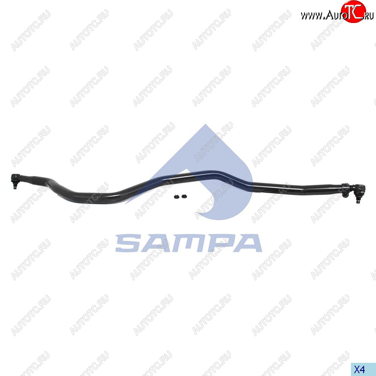 20 799 р. Тяга рулевая VOLVO FH12 продольная SAMPA SAMPA 097.963-01  с доставкой в г. Пермь