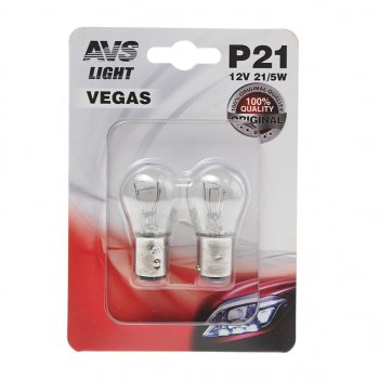 88 р. Лампа 12V P215W BAY15d блистер (2шт.) AVS AVS a78474s  с доставкой в г. Пермь. Увеличить фотографию 1