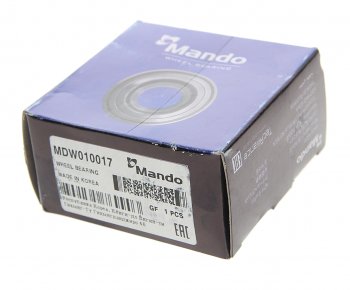 2 299 р. Подшипник ступицы KIA Picanto (11-) передний MANDO MANDO mdw010017  с доставкой в г. Пермь. Увеличить фотографию 2