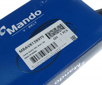 529 р. Ремень приводной клиновой 13х975 MANDO MANDO mbavx13x975  с доставкой в г. Пермь. Увеличить фотографию 3