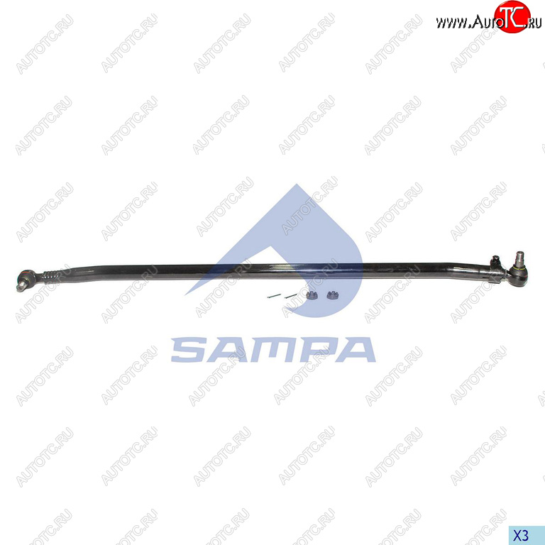 8 499 р. Тяга рулевая DAF поперечная L=1698 SAMPA SAMPA 097.898-01  с доставкой в г. Пермь