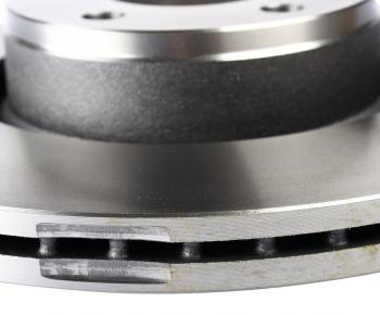 3 799 р. Диск тормозной AUDI A6 (05-) передний (1шт.) MANDO MANDO mbc035445 MANDO mbc035445  с доставкой в г. Пермь. Увеличить фотографию 4