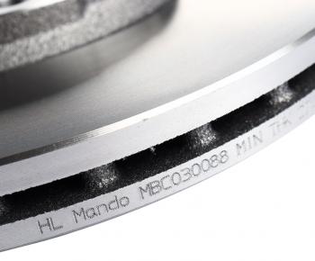 2 499 р. Диск тормозной MITSUBISHI L300 передний (1шт.) MANDO MANDO mbc030088 MANDO mbc030088  с доставкой в г. Пермь. Увеличить фотографию 4