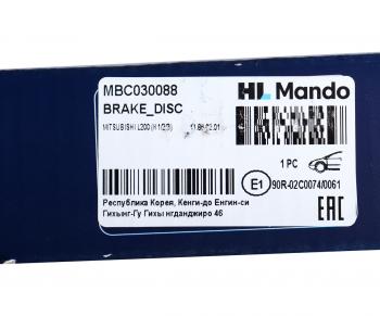 2 499 р. Диск тормозной MITSUBISHI L300 передний (1шт.) MANDO MANDO mbc030088 MANDO mbc030088  с доставкой в г. Пермь. Увеличить фотографию 7