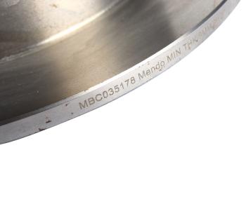 2 699 р. Диск тормозной OPEL Vectra B (-02) SAAB (-06) задний (1шт.) MANDO MANDO mbc035178  с доставкой в г. Пермь. Увеличить фотографию 4