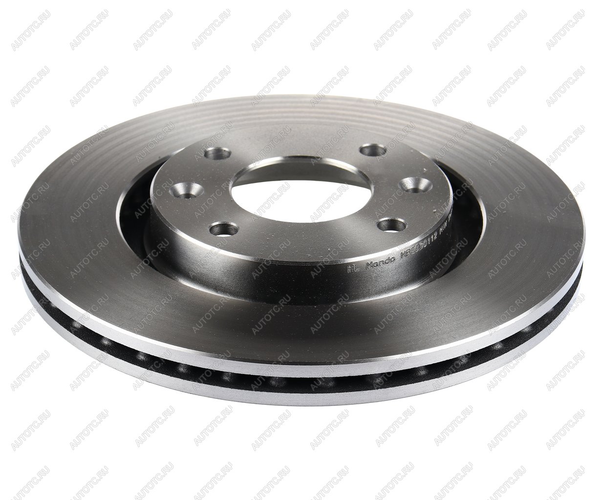 2 799 р. Диск тормозной PEUGEOT 207,208,307 CITROEN C3,C4,C5 передний (1шт.) MANDO MANDO mbc030112  с доставкой в г. Пермь