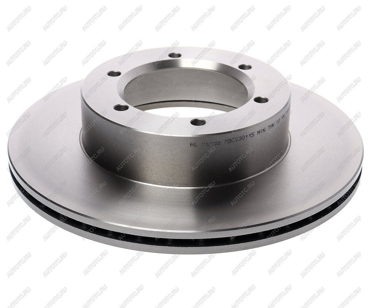 4 549 р. Диск тормозной TOYOTA Hilux (95-) передний (1шт.) MANDO MANDO mbc030115 MANDO mbc030115  с доставкой в г. Пермь