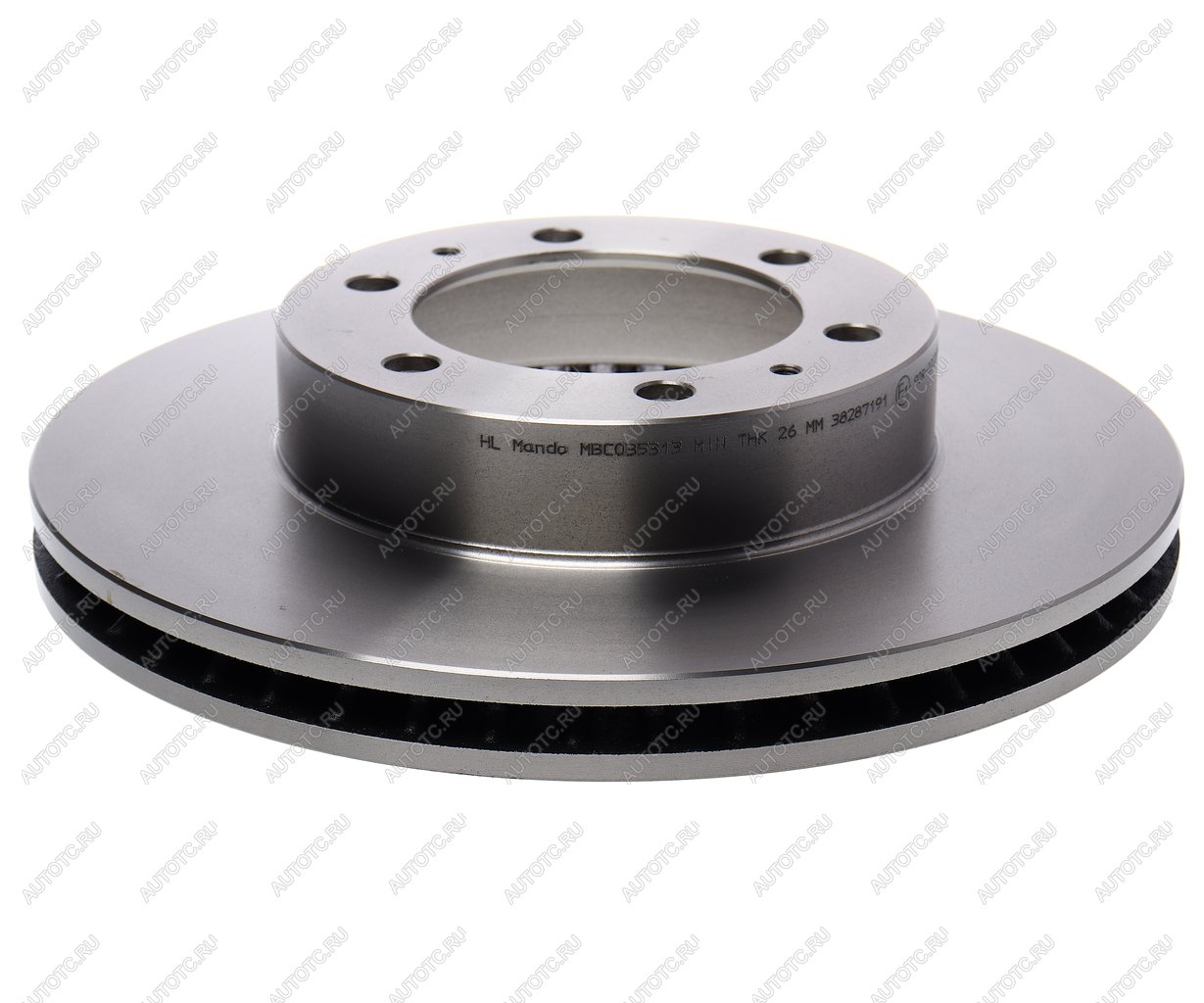 4 089 р. Диск тормозной TOYOTA Land Cruiser Prado (-09) передний (1шт.) MANDO MANDO mbc035313 MANDO mbc035313  с доставкой в г. Пермь