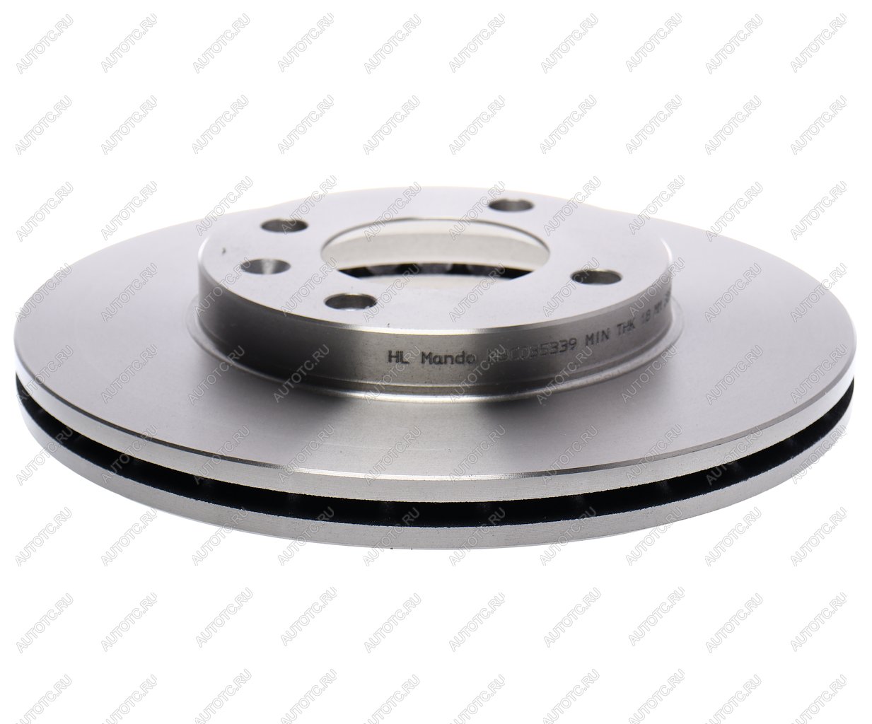 2 499 р. Диск тормозной VW Golf (79-97),Passat (81-88) AUDI 80 (73-91) передний (1шт.) MANDO MANDO mbc035339 MANDO mbc035339  с доставкой в г. Пермь