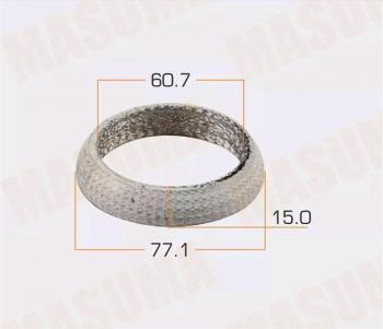 569 р. Прокладка TOYOTA Corona,Land Cruiser Prado выхлопной системы MASUMA MASUMA mos-203  с доставкой в г. Пермь. Увеличить фотографию 3