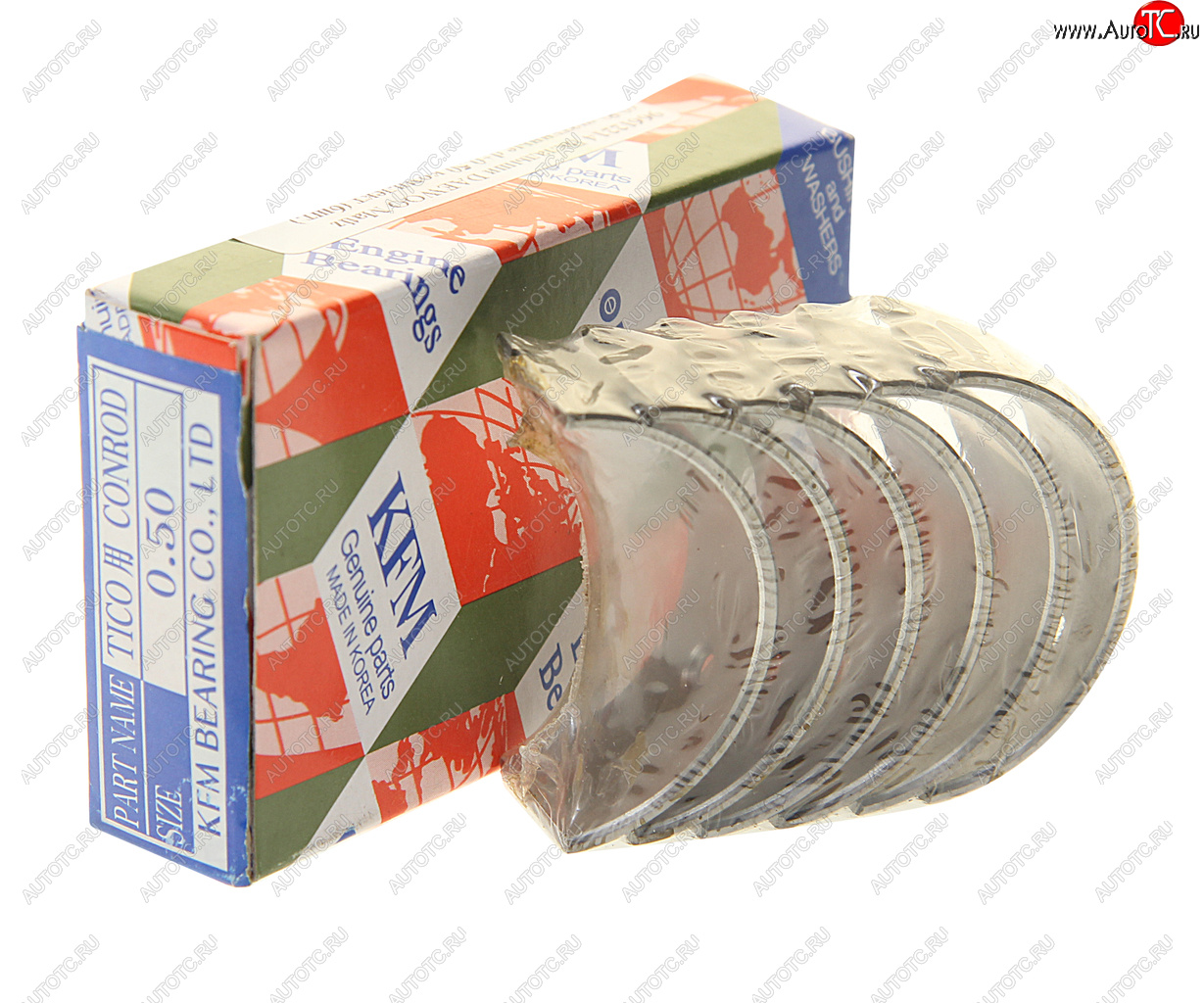 779 р. Вкладыши DAEWOO Matiz (0.8) шатунные d+0.50 комплект (6шт.) KFM KFM 96612214  с доставкой в г. Пермь