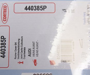 559 р. Прокладка крышки клапанной AUDI 100 CORTECO CORTECO 440385p  с доставкой в г. Пермь. Увеличить фотографию 2
