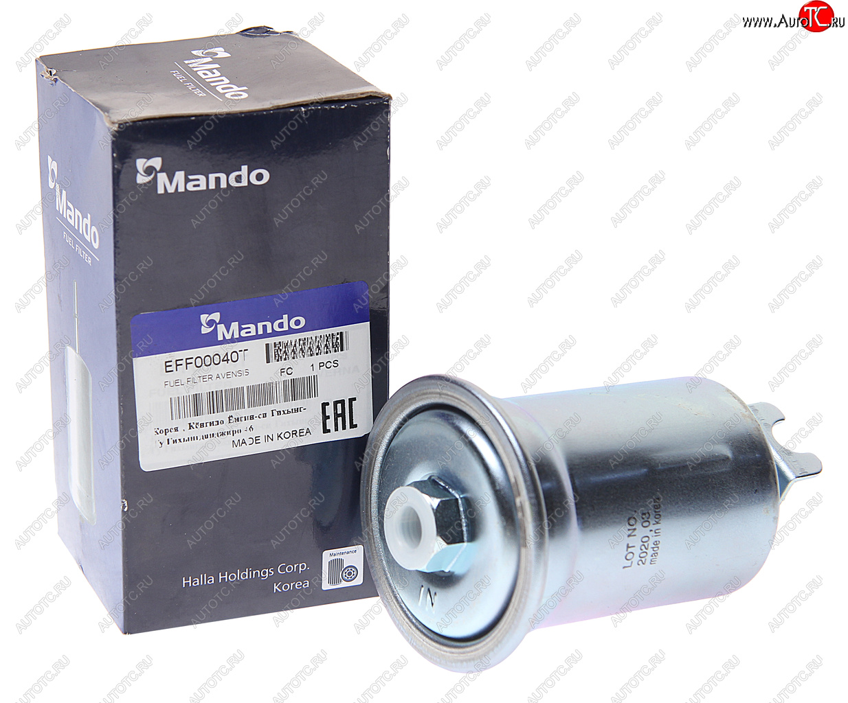 359 р. Фильтр топливный TOYOTA Carina MANDO MANDO eff00040t MANDO eff00040t  с доставкой в г. Пермь