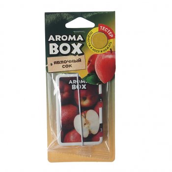 152 р. Ароматизатор подвесной картон высококапиллярный (яблочный сок) Aroma Box FOUETTE FOUETTE b-16  с доставкой в г. Пермь. Увеличить фотографию 1