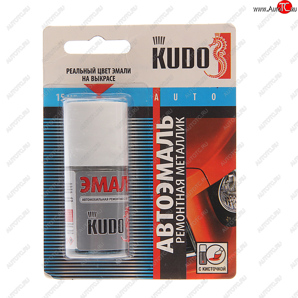 188 р. Краска CHANGAN Y36 ATOMIK GRAY серая с кистью 15мл KUDO KUDO ku-74408  с доставкой в г. Пермь