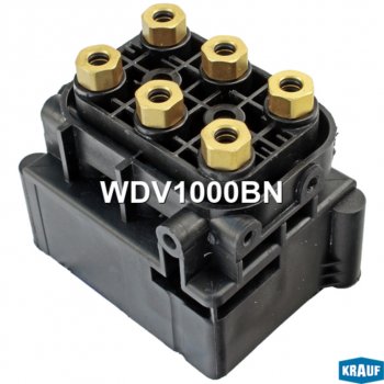 10 999 р. Блок клапанов VW Touareg (03-) AUDI Q7 (10-) PORSCHE Cayenne пневмоподвески KRAUF KRAUF wdv1000bn KRAUF wdv1000bn  с доставкой в г. Пермь. Увеличить фотографию 2