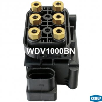 10 999 р. Блок клапанов VW Touareg (03-) AUDI Q7 (10-) PORSCHE Cayenne пневмоподвески KRAUF KRAUF wdv1000bn KRAUF wdv1000bn  с доставкой в г. Пермь. Увеличить фотографию 5