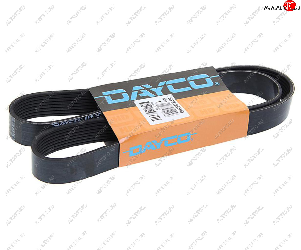 1 499 р. Ремень приводной поликлиновой 8PK1255 DAYCO DAYCO 8pk1255hd  с доставкой в г. Пермь